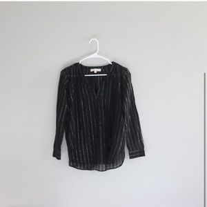 Loft Long Sleeve Sheer Top